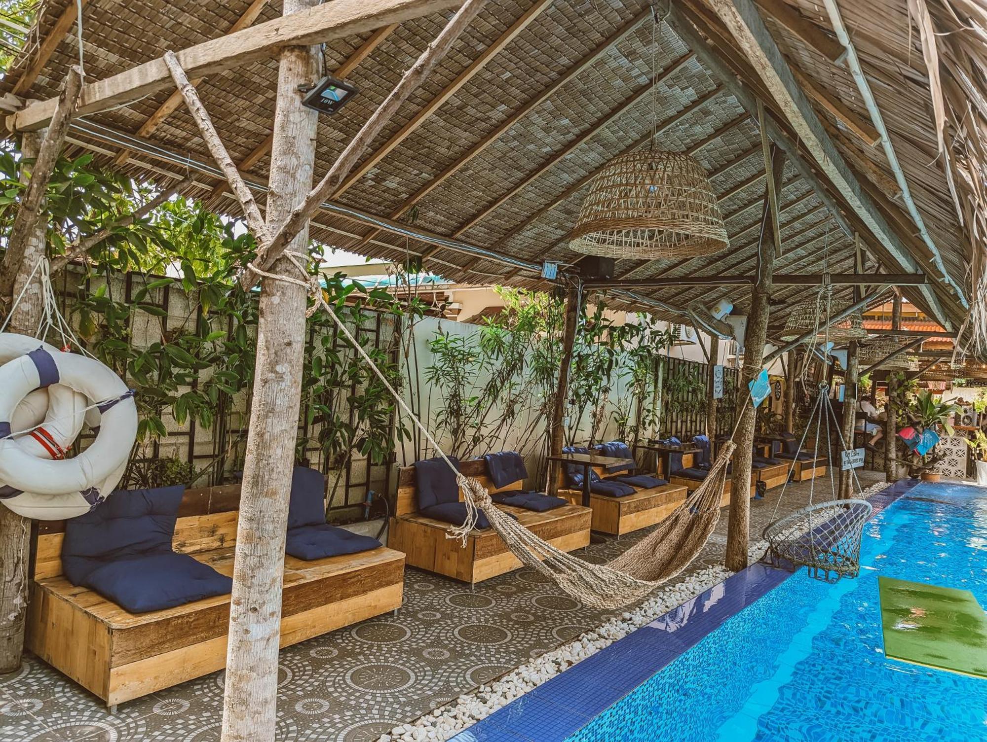 Yellow Star Hostel Kampot Exterior foto